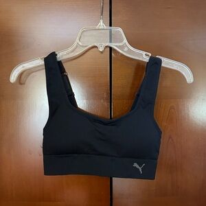 Puma Women's Classic Black Sports Bra